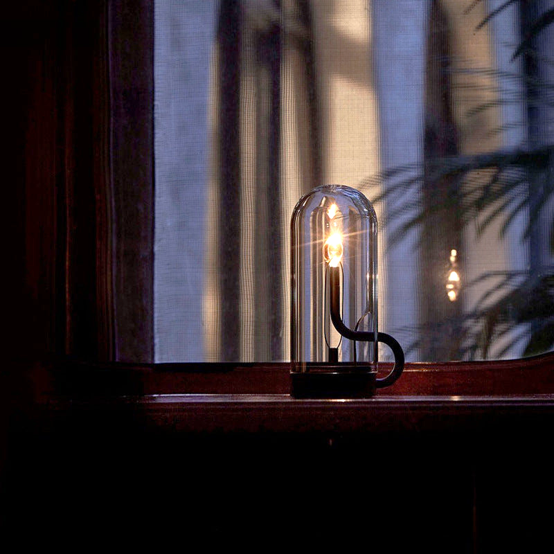 Tafellamp — Warme Verlichting Vlam Effect