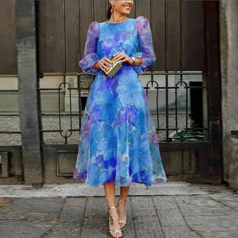 Sophie | Elegante Bloemenjurk – Chique en Vrouwelijke Stijl