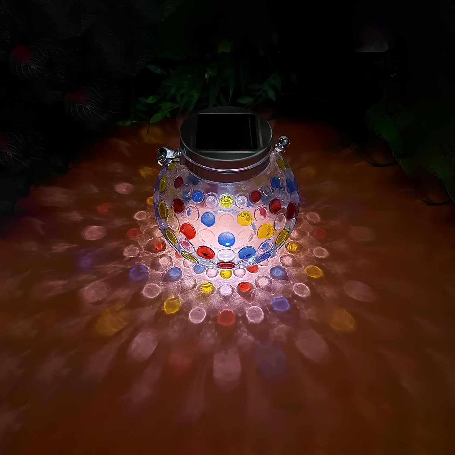 فوانيس شمسية خارجية — أناقة زجاجية