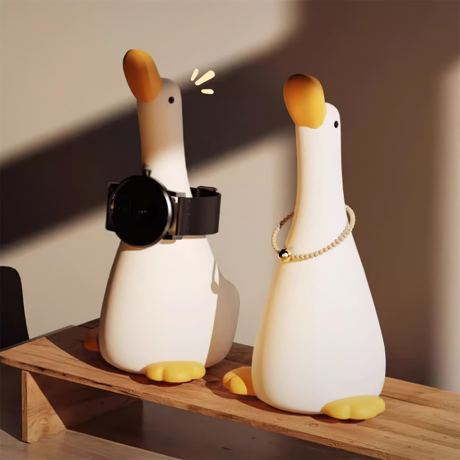 Noční světlo Enchanted Goose - hmatové světlo a uklidňující design