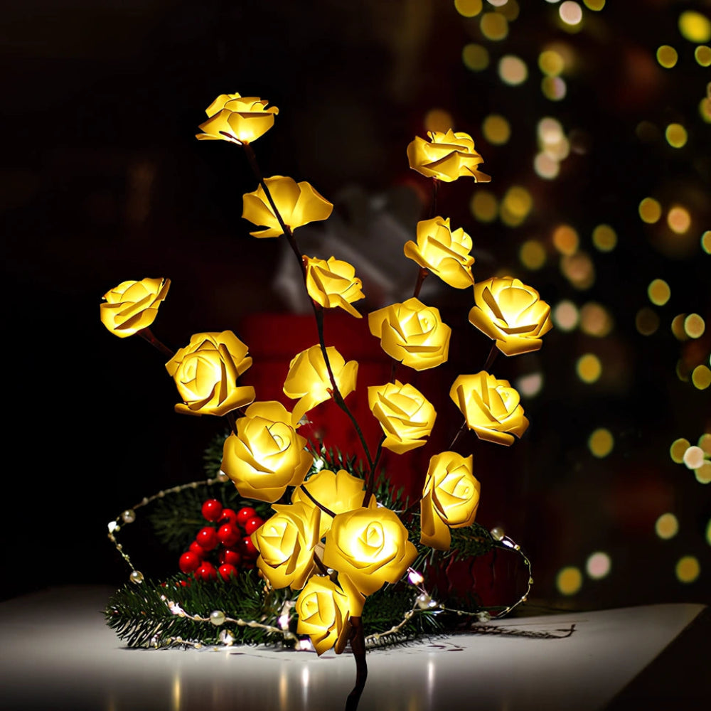 LED Light Decoration – Warm and Elegant Atmosphere