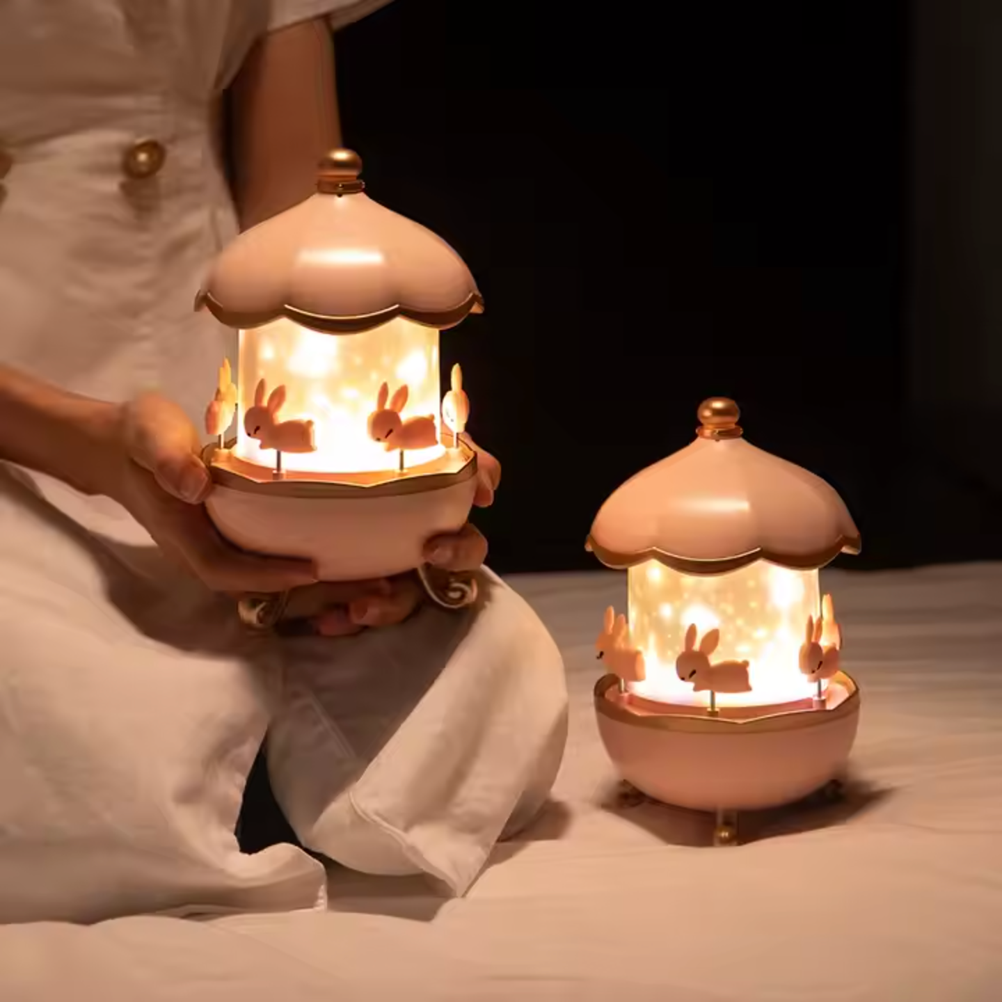 Lampka nocna projektor — Gwiaździste niebo w świetle