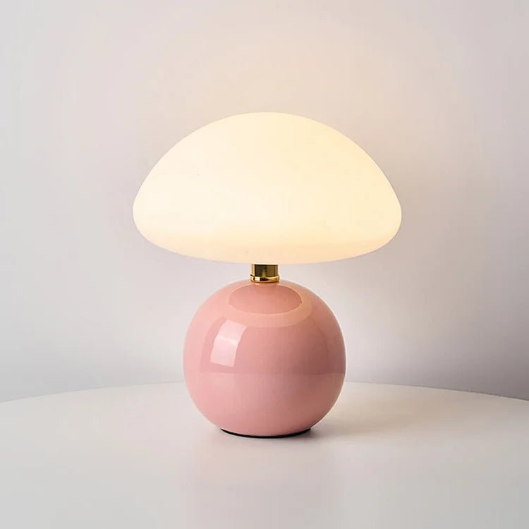 Tafellamp in de vorm van een paddenstoel – Elegantie en originaliteit