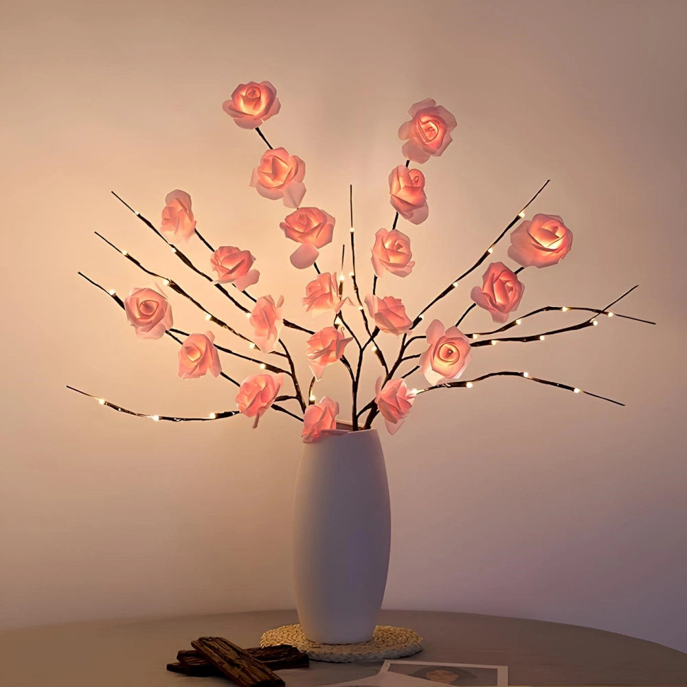 LED Light Decoration – Warm and Elegant Atmosphere
