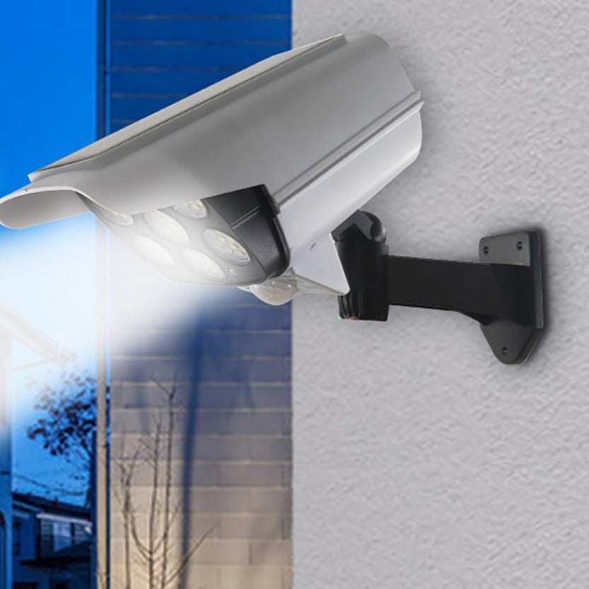 Câmera de Vigilância Falsa Solar – Proteção Visual Eficaz