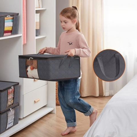 Saco de Armazenamento para Roupas – Proteção Fiável e Prática Diária