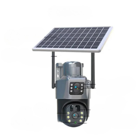 Intelligente Sicherheitskamera – WLAN-Konnektivität und Solarenergie