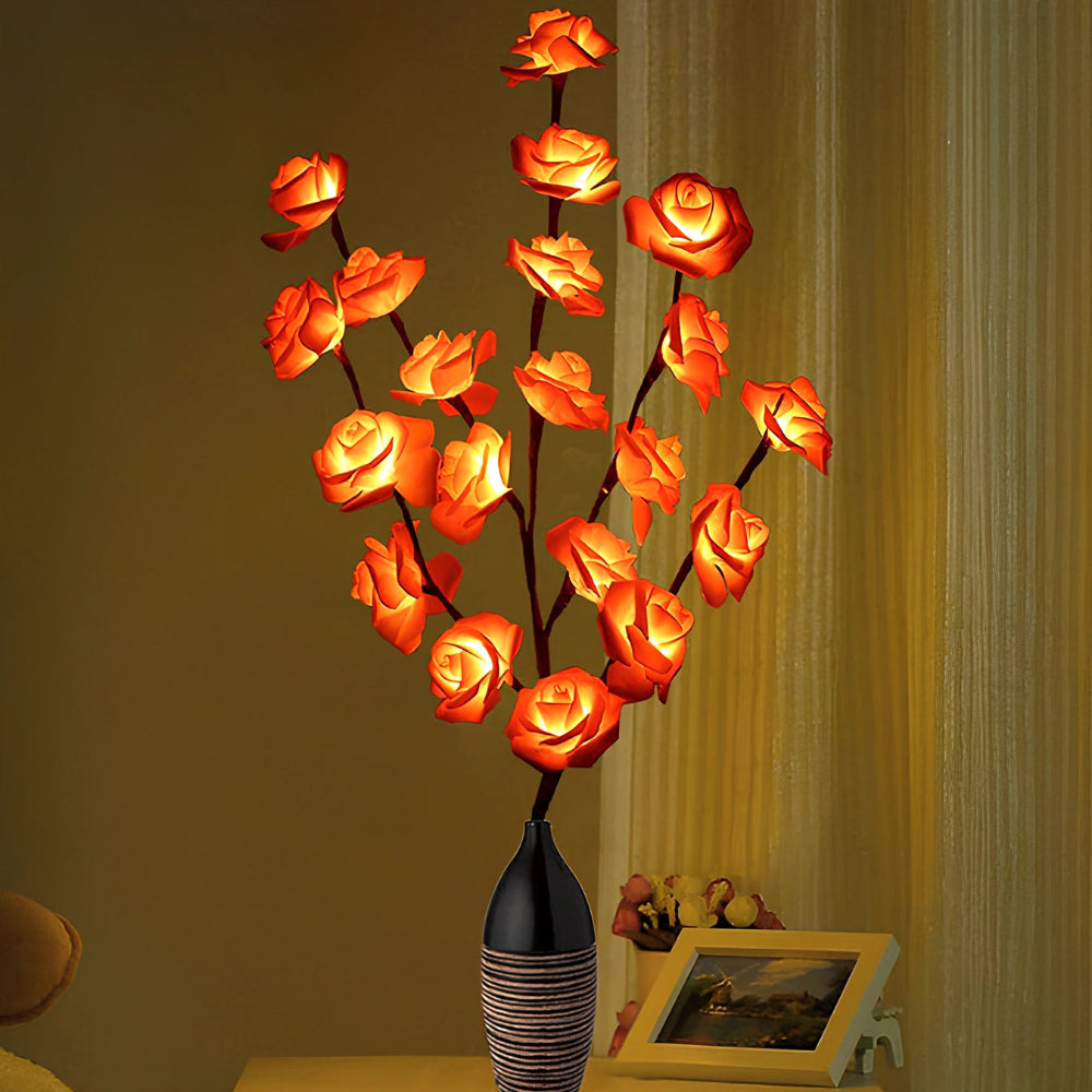 LED Light Decoration – Warm and Elegant Atmosphere