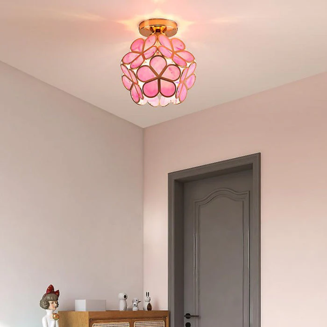 Plafondlamp in de vorm van een bloem – Delicaat en modern ontwerp