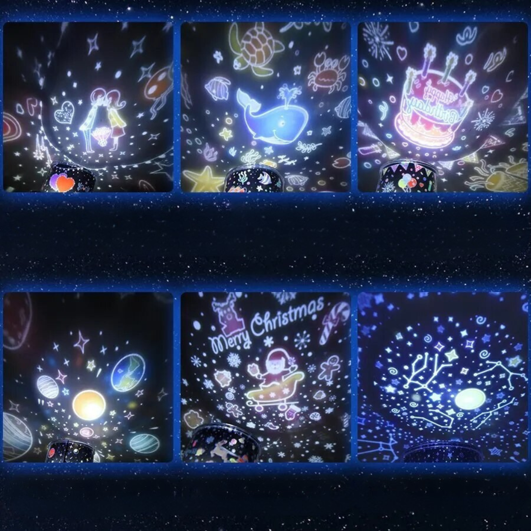 Yöprojektori - Taianomainen ja rentouttava valaistus