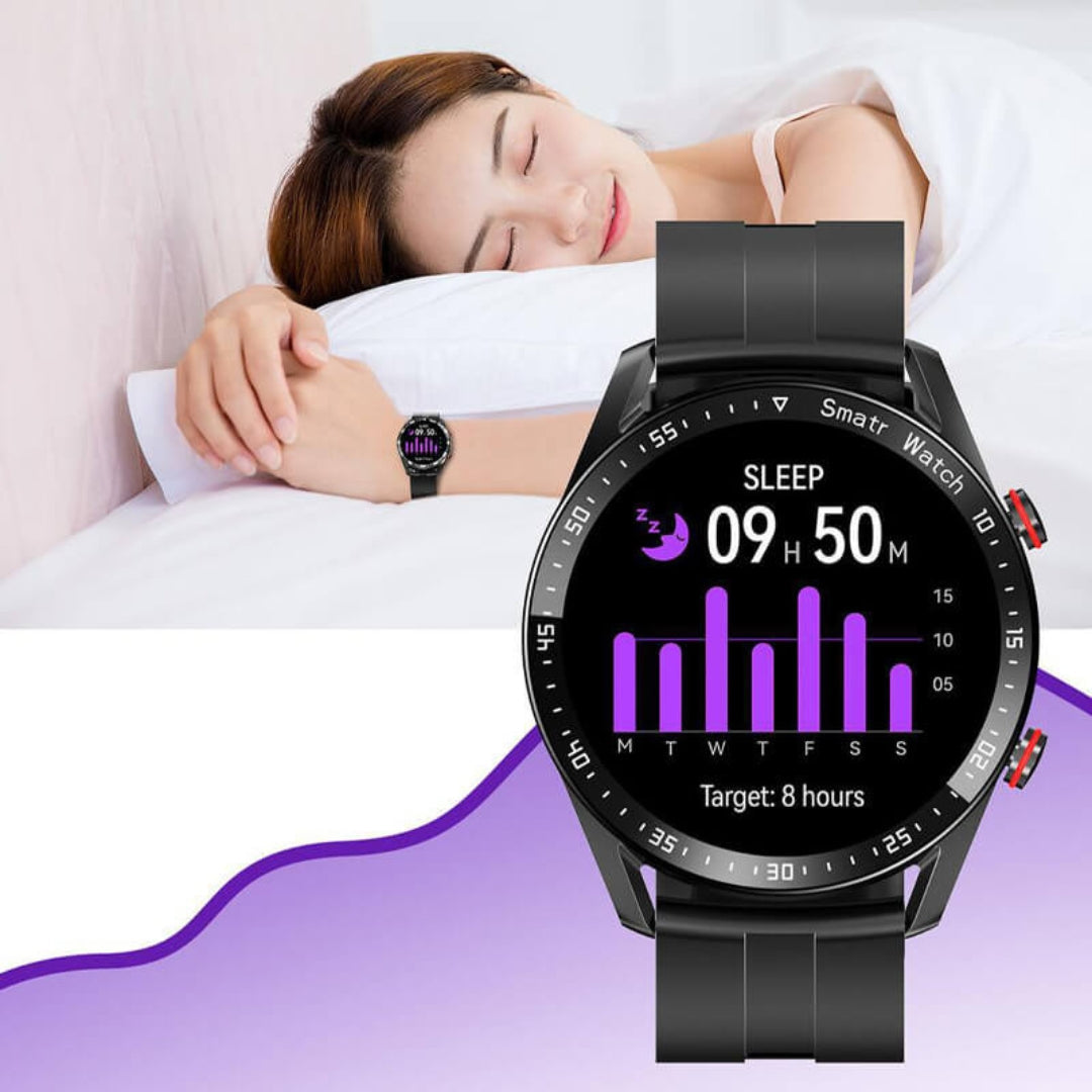 Ceas Smart Elegant – Stil Rafinat și Funcții Inteligente 