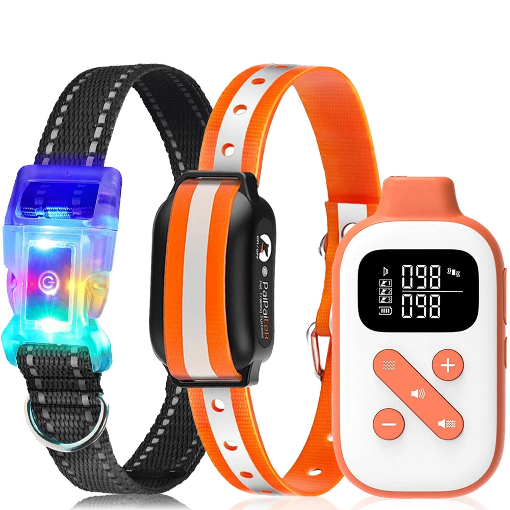 Collier De Dressage Sans Choc – Télécommande Jusqu’à 1000 m