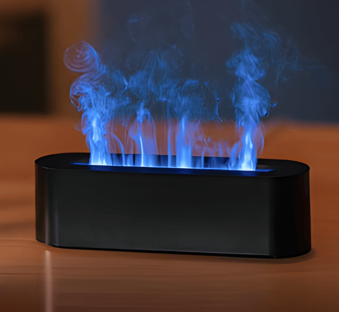 Difusor de aromas USB con iluminación LED multicolor - Atmósfera relajante y bruma ligera