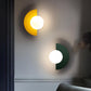 Aplica de Perete Modernă – Formă Semicirculară și Iluminare Blândă 