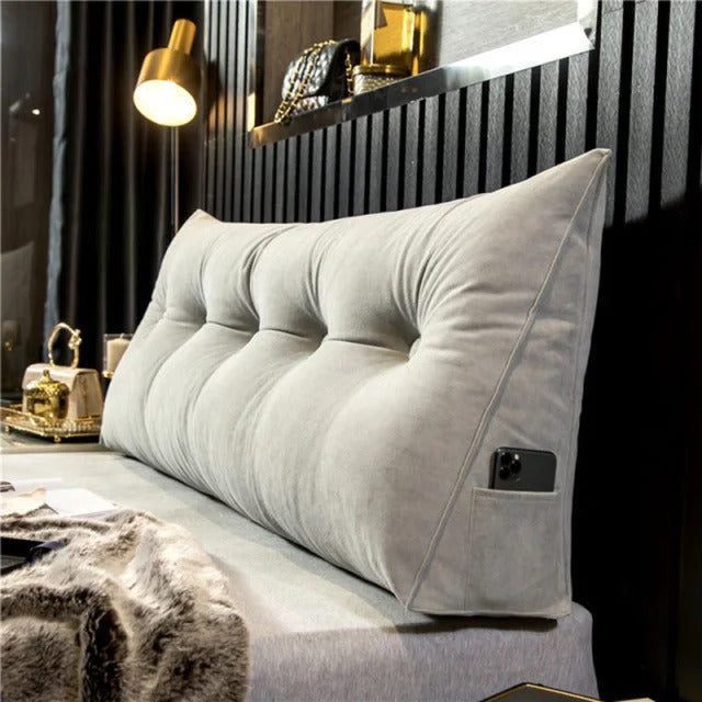 Almofada de Cabeça de Cama Ergonómica – Conforto e Apoio Óptimos 