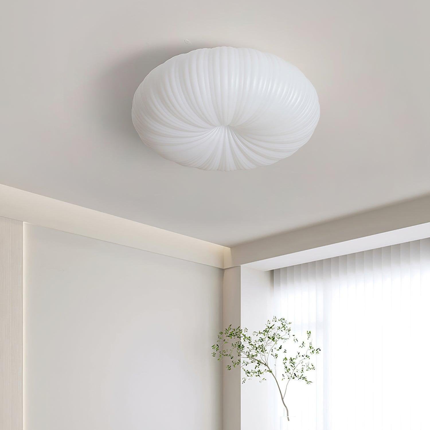 Moderna lámpara de techo LED con mando a distancia - Comodidad y elegancia