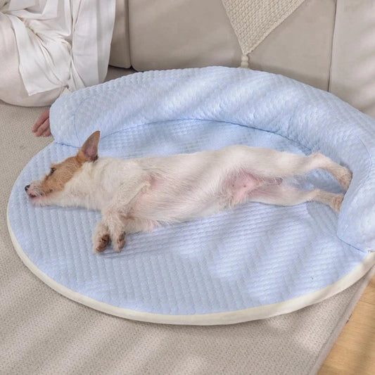 Tapis Rafraîchissant Rond –  Avec Zone De Repos Surélevée