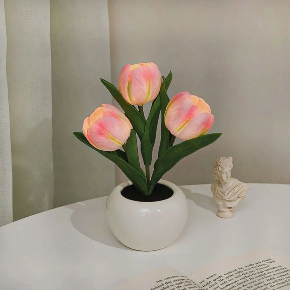 Lampă decorativă Tulipă – Ambianță caldă și rafinată 