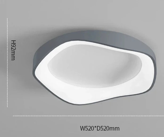 Asymmetrical LED Ceiling Light – Trendy and Elegant 