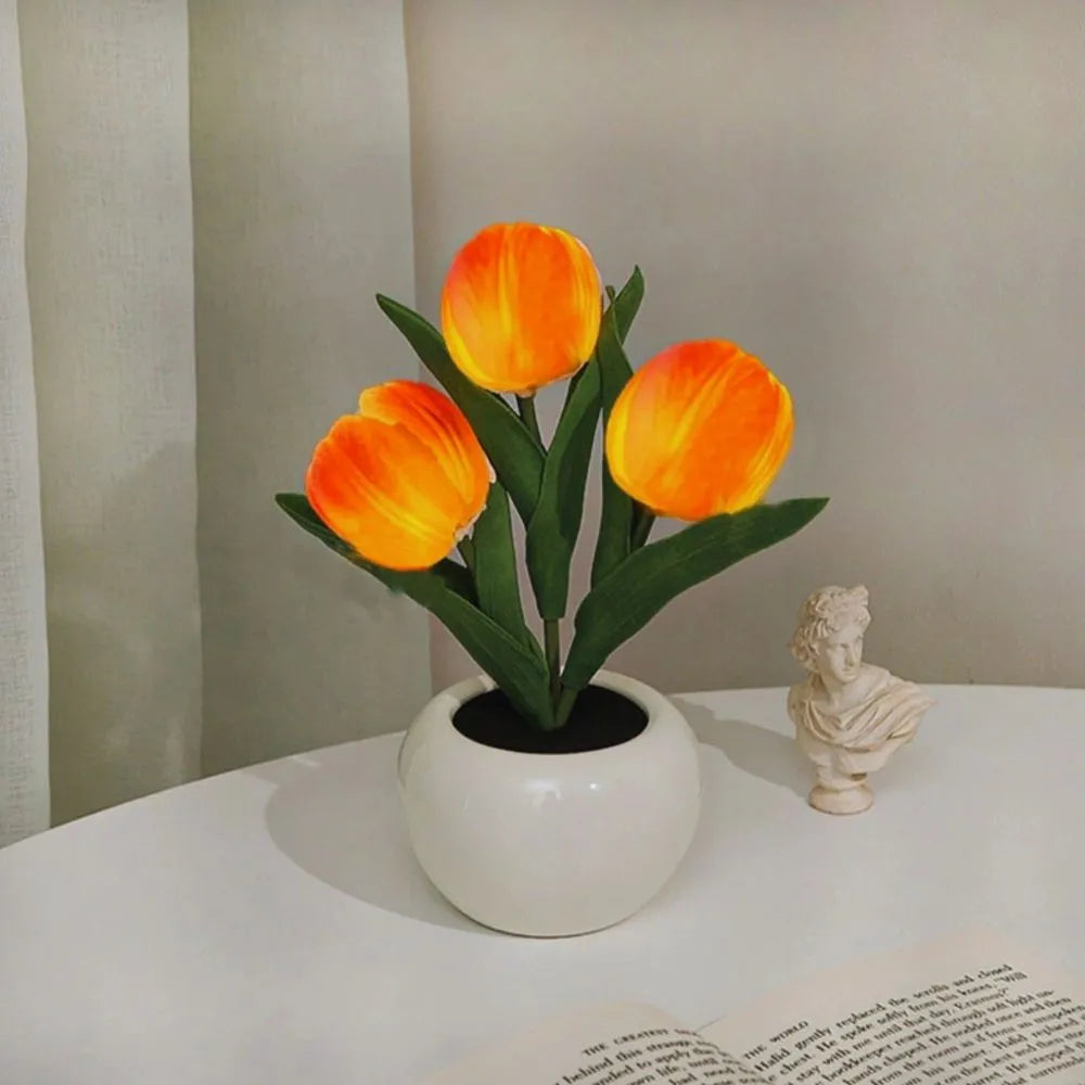 Lampă decorativă Tulipă – Ambianță caldă și rafinată 