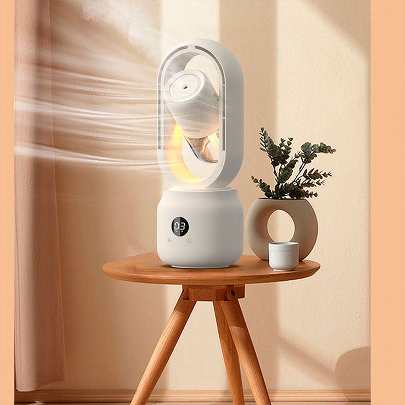 Prenosný ventilátor s zvlhčovačom – okamžitá sviežosť a pohodlie 