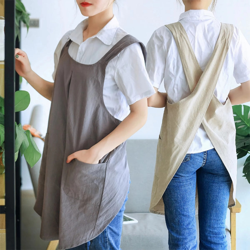 Șorț Încrucișat Inspirat De Designul Coreean – Eleganță Și Practicitate În Viața De Zi Cu Zi 