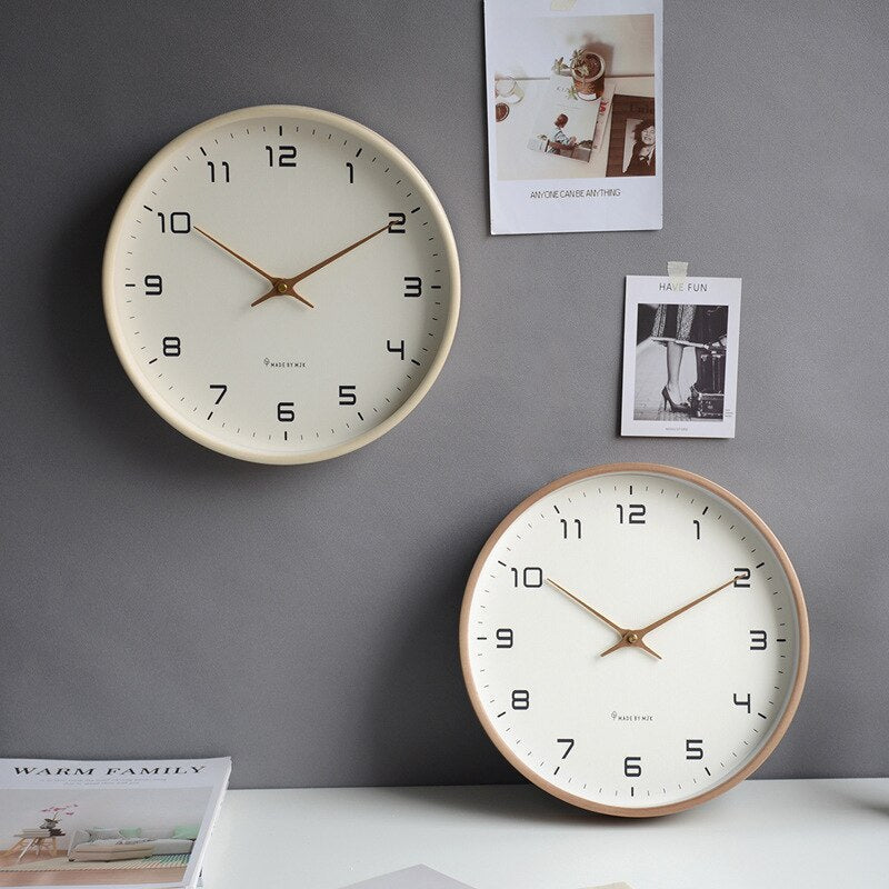 Moderne Veggklokke – Ren Stil Inspirert Av Nordisk Design 