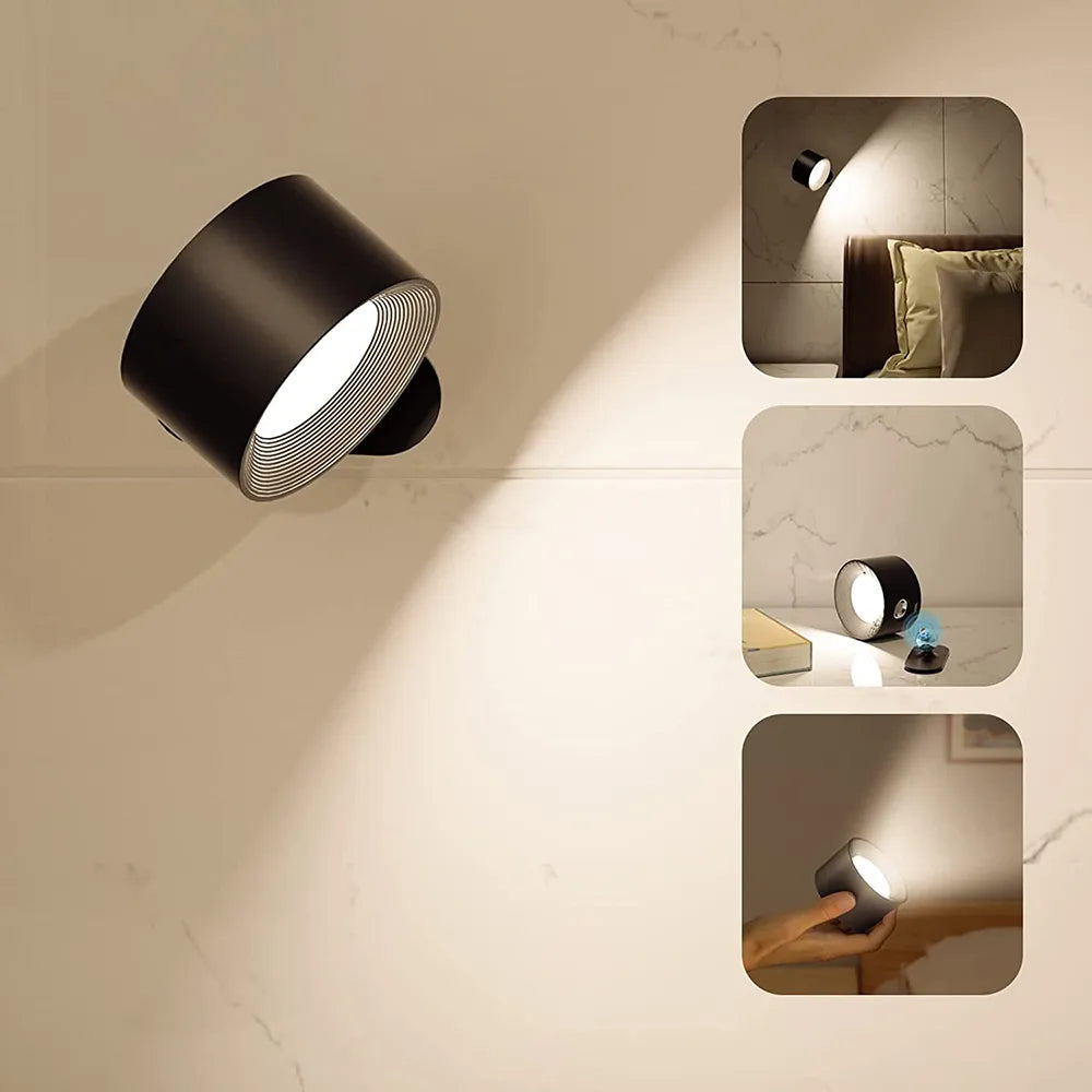 Lampe Murale Rechargeable – Lumière Où Vous En Avez Besoin