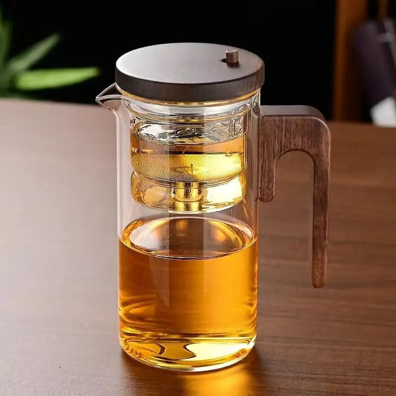 Glazen Theepot Met Infuser — Elegantie En Eenvoud Voor Elke Dag 