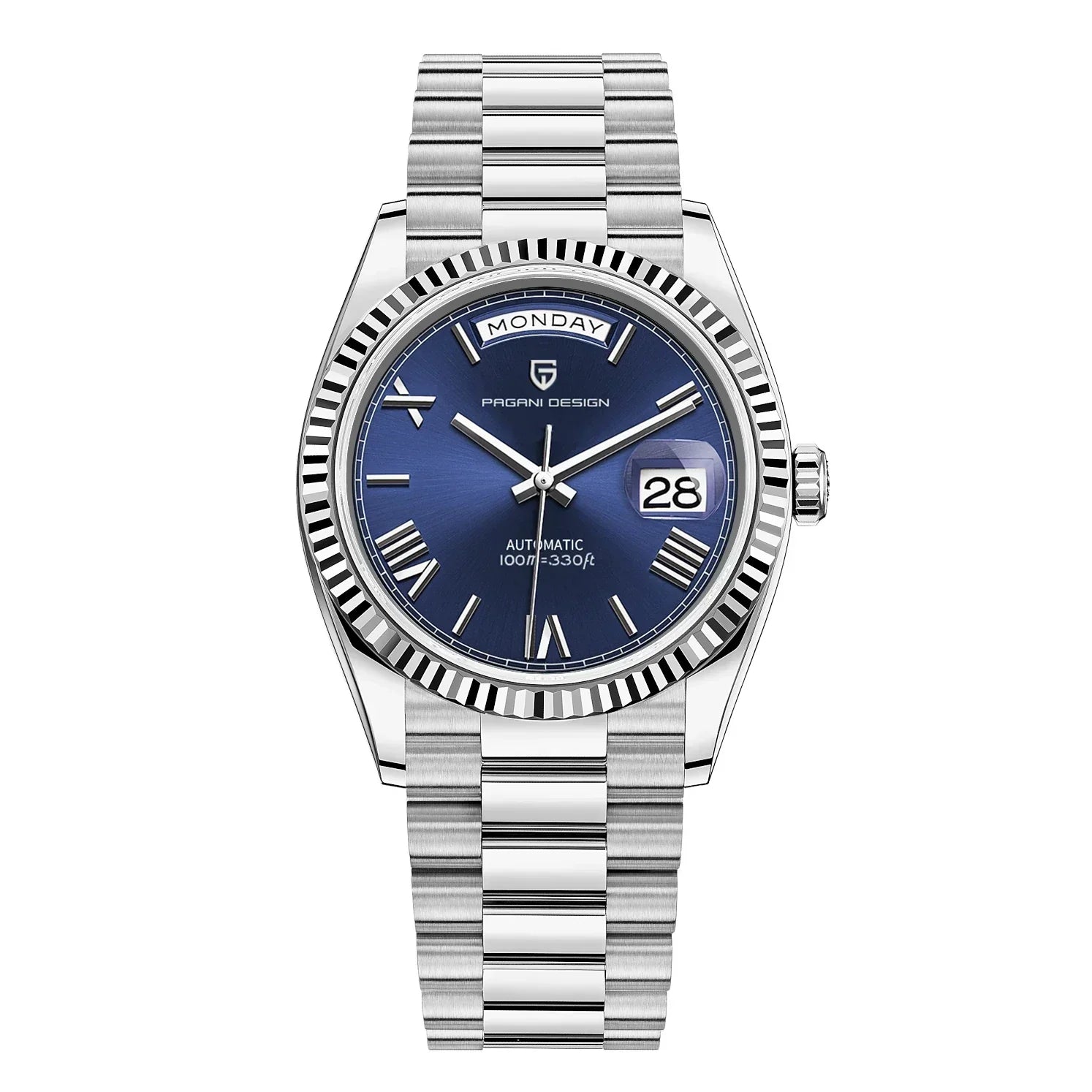 Boris | Elegante Uhr – Automatikwerk und Datumsanzeige 