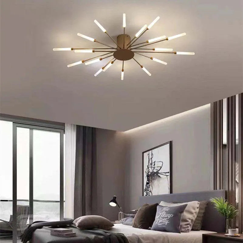 مصباح سقف LED حديث - إضاءة أنيقة وتصميم معاصر 