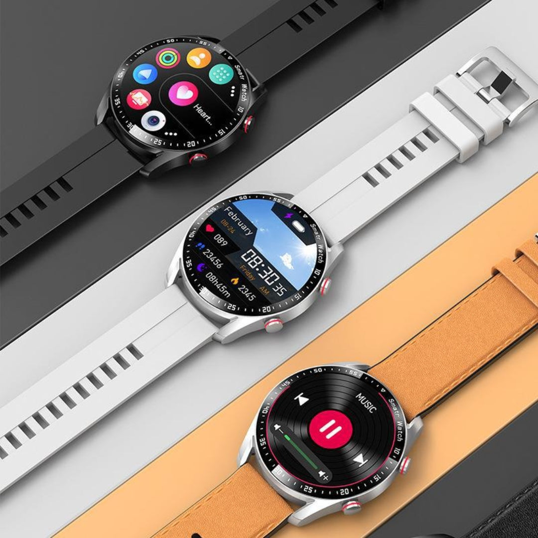 Ceas Smart Elegant – Stil Rafinat și Funcții Inteligente 