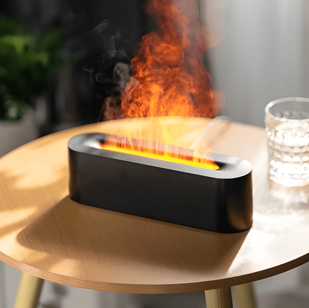 Difusor de aromas USB con iluminación LED multicolor - Atmósfera relajante y bruma ligera