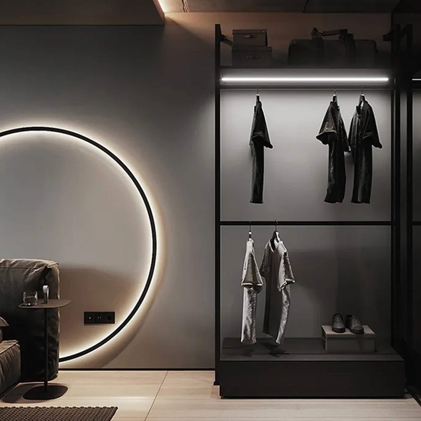 Wandlamp Halo – Elegantie en Moderniteit 