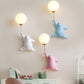 Nástenná lampa balón – Jemnosť a fantázia pre izbu 