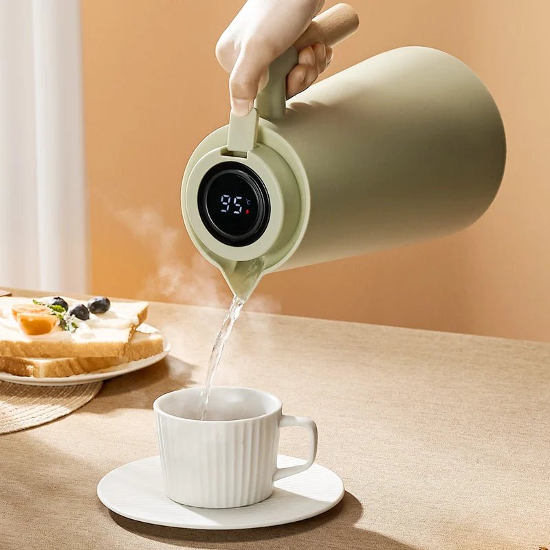 Thermoskan Met Temperatuurweergave – Moderne Comfort En Eenvoudig Gebruik 