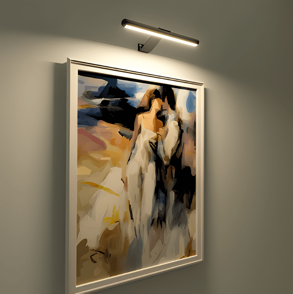 Lámpara de pared LED inalámbrica recargable por USB - Rotación completa y recarga cómoda