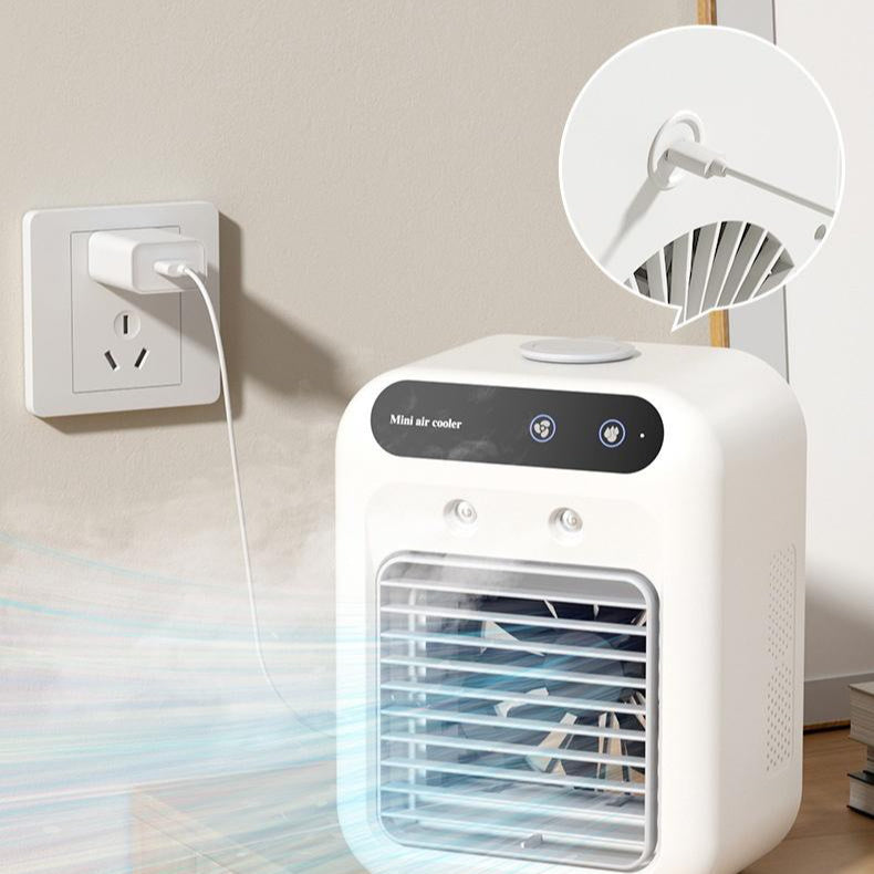 Prenosný chladiaci ventilátor – Mini dizajn a tepelný komfort 