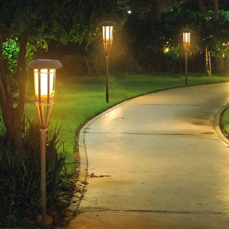 Zonne-energie Tiki Lamp - Verlicht Uw Avonden Met Stijl 
