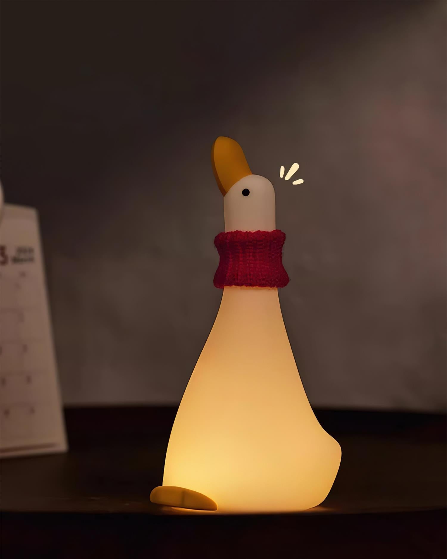 Noční světlo Enchanted Goose - hmatové světlo a uklidňující design