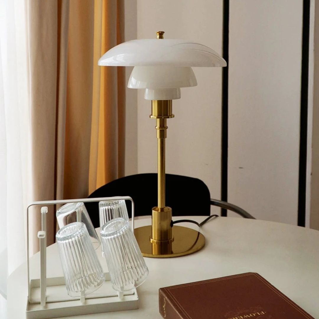 Stolní LED lampa ve skandinávském stylu – Měkké a moderní osvětlení 