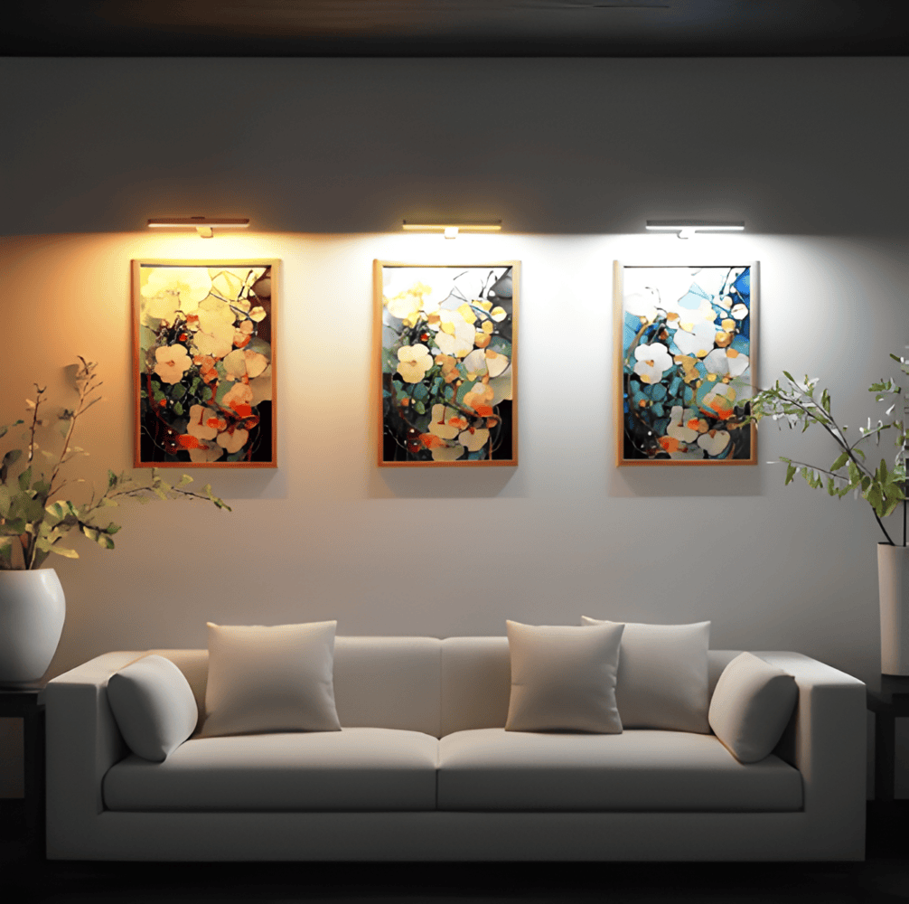 Ασύρματος επαναφορτιζόμενος λαμπτήρας τοίχου LED USB - Πλήρης περιστροφή & βολική επαναφόρτιση