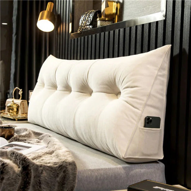 Almofada de Cabeça de Cama Ergonómica – Conforto e Apoio Óptimos 