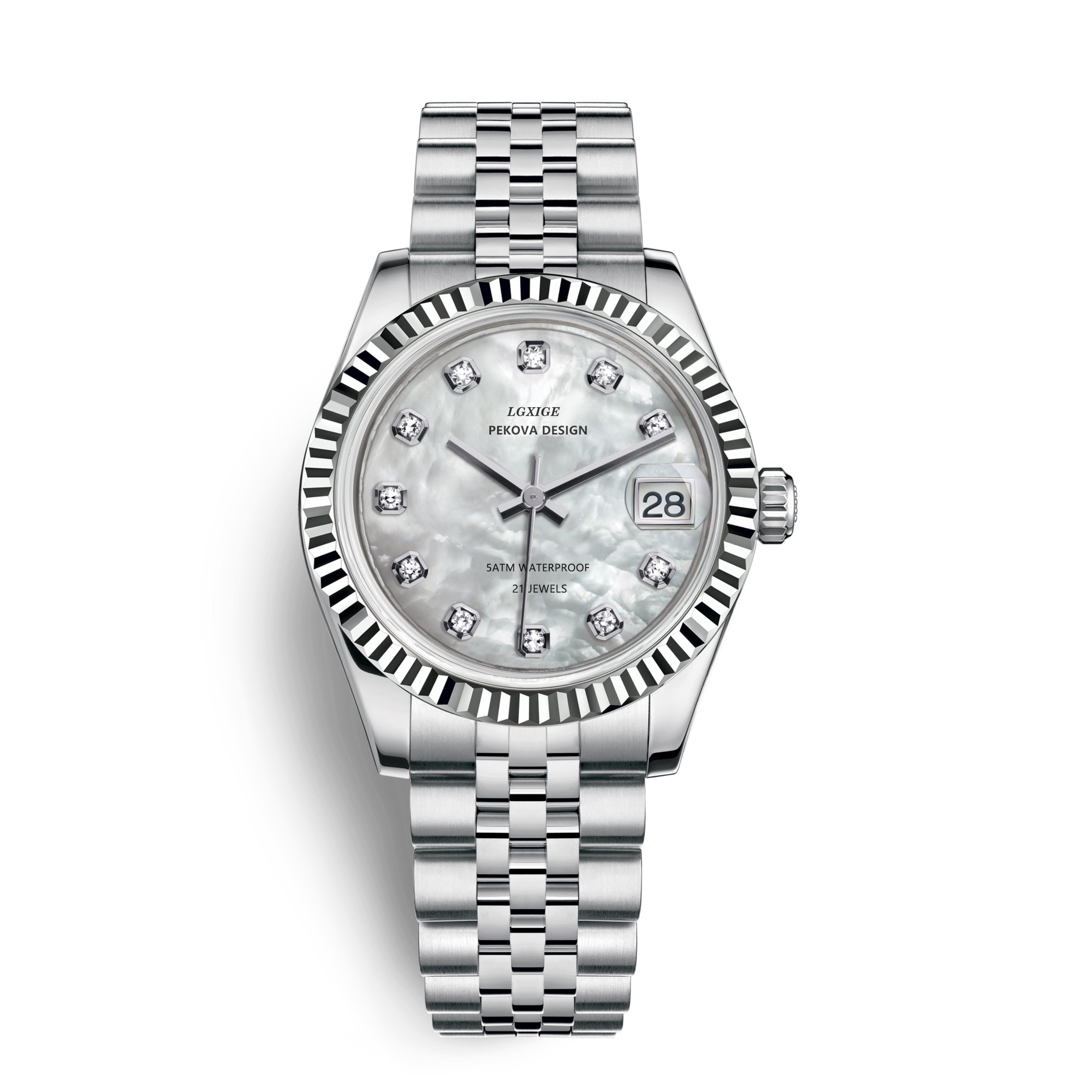 Klassiek horloge met roestvrij stalen band - Elegantie en dagelijkse betrouwbaarheid