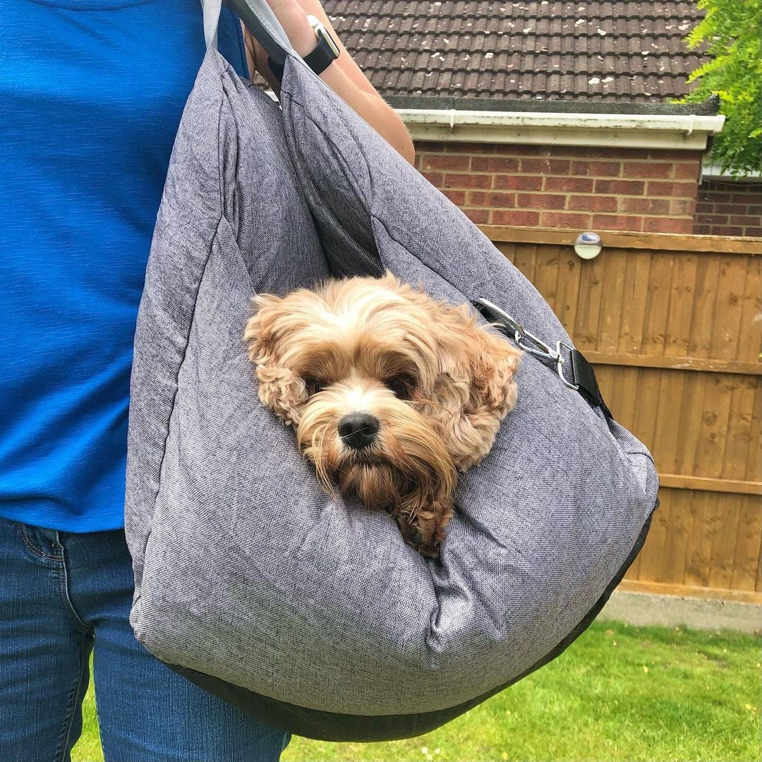Soothing Travel Bed For Dogs - Peaceful Rest And Easy To Carry