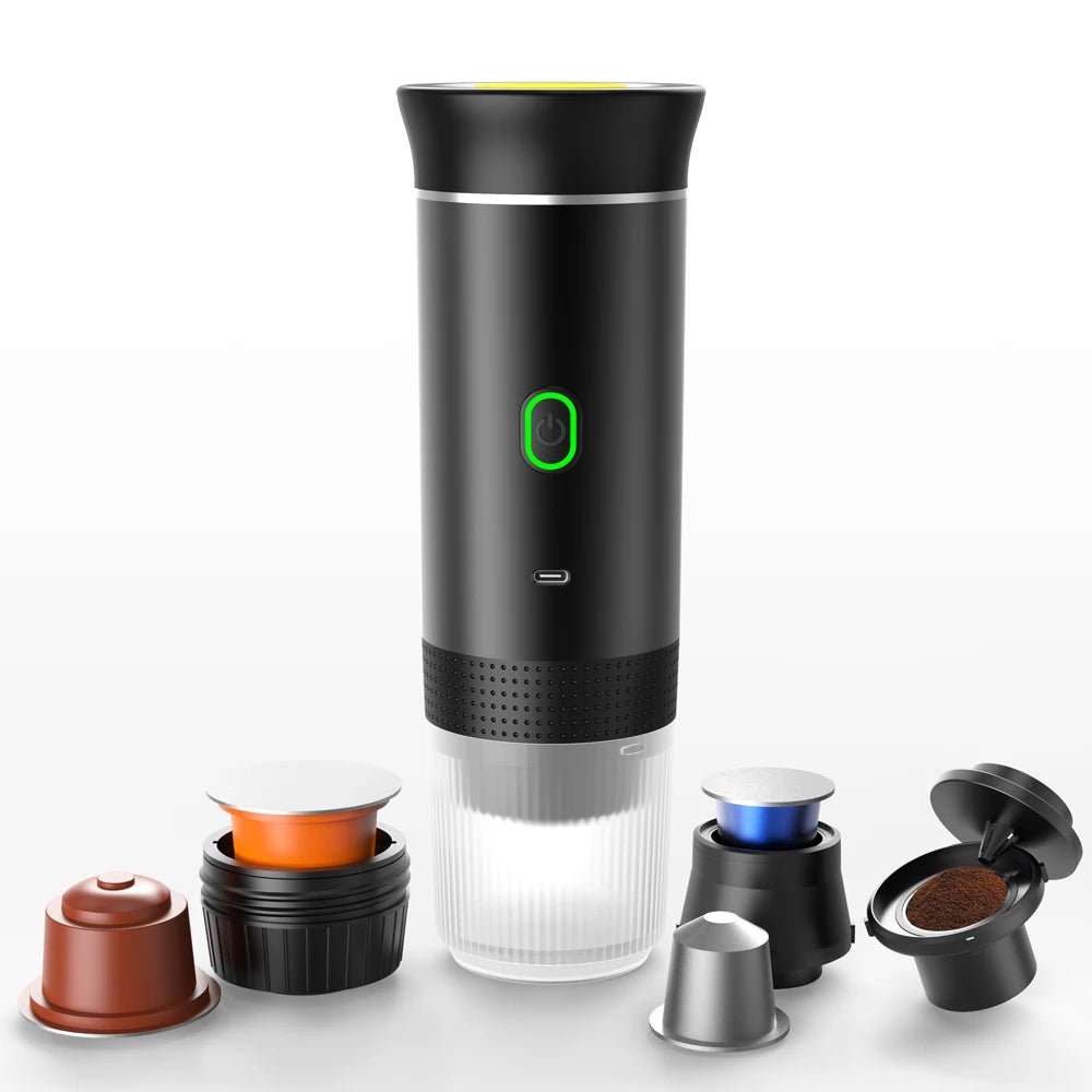 Draagbare 3-in-1 Koffiemachine - Ideaal Voor Kantoor, Thuis En Buiten 