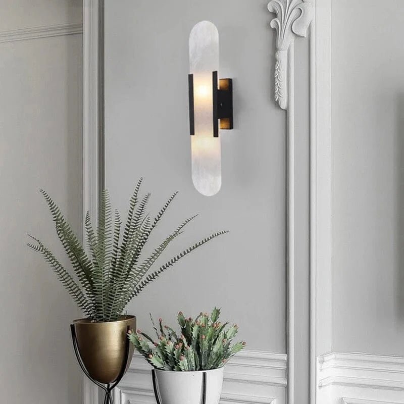 Nástěnné LED svítidlo černé a zlaté – moderní elegance a chic design 