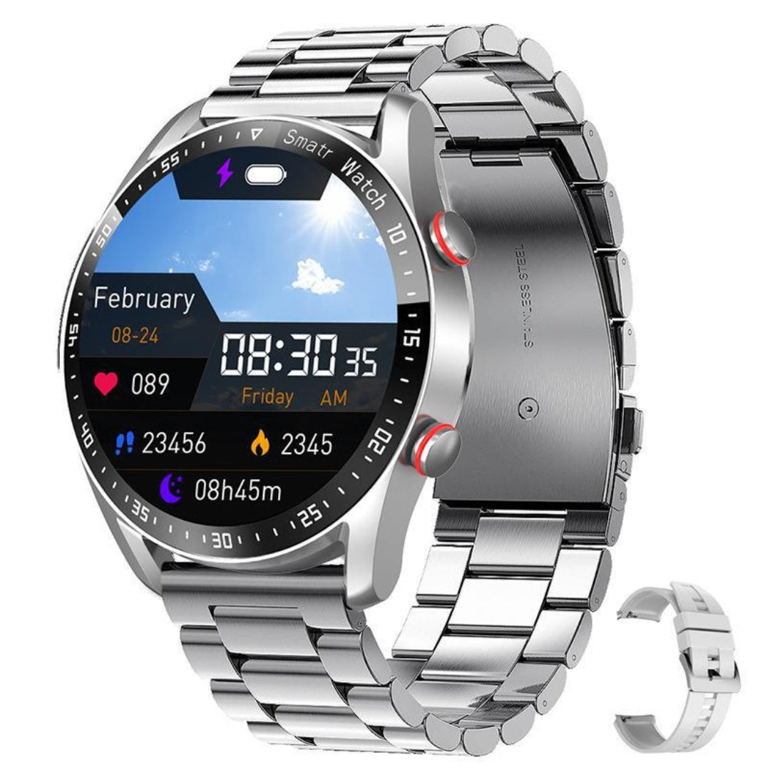 Elegant Smartwatch – Raffineret Stil Og Intelligente Funktioner 