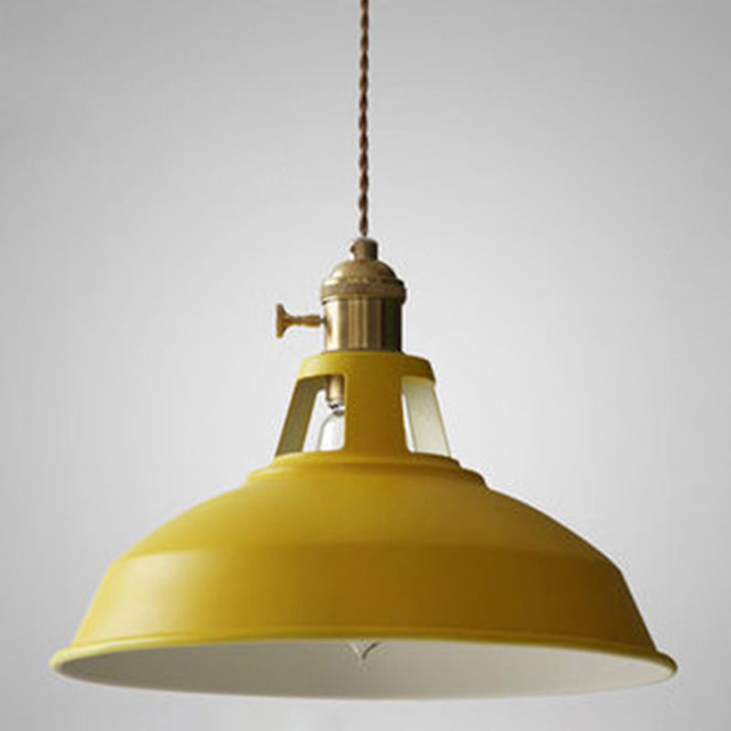 Vintage priemyselné závesné svietidlo - Éclairage Décoratif