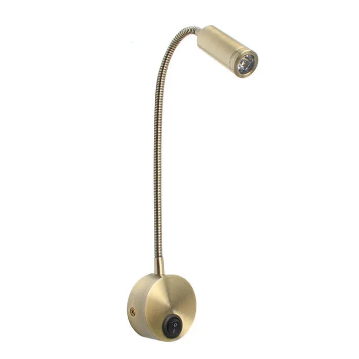 Candeeiro de parede LED flexível - Mobilidade, elegância e luz direcionada